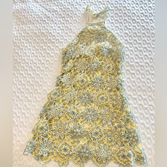 NWT For Love & Lemons Kaya Mini Dress Coverup (XS) - Picture 5 of 9